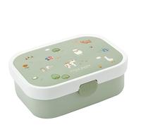 Mepal - Porta Pranzo Campus - Porta Pranzo Bento per Bambini - Porta Pranzo con Scomparto Bento e Forchetta - Con Chiusura a Clip - Senza BPA e Lavabile in Lavastoviglie - 750 ml - Little Farm