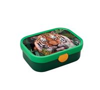 Mepal - Porta Pranzo Campus - Porta Pranzo Bento per Bambini - Porta Pranzo con Scomparto Bento e Forchetta - Con Chiusura a Clip - Senza BPA e Lavabile in Lavastoviglie - 750 ml - Wild Tiger