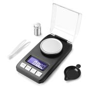 0,001g/50g Bilancia Precisione, Bilancia Milligrammi con 6 Unità e Batterie