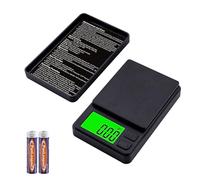 0,01 g/500 g bilancino precisione 0.01g bilancia cucina digitale con display Lcd portatile bilancia portatile bilancia milligrammi Tara, funzione di conteggio per gioielli cibo caffè medicina labora