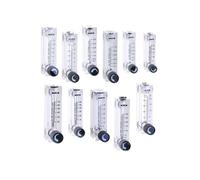 0,1-1 0,5-5 1-10 2-20 3-30 4-40 5-50 10-100 LPM 1/4" BSPT Femmina PMMA Flussimetro for gas Flussimetro for aria Rotametro a pannello(0.5-5LPM)