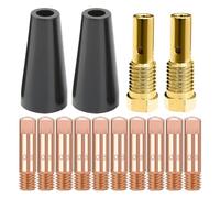 0,1 cm Ugelli Senza Gas Kit Flux Cores Suggerimenti Diffusori Accessori Saldatura Mig Apparecchiatura di Saldatura Flux Cores Gasless