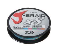 DAIWA J-Braid X8 0,16mm 9kg 300m Multicolore Cavo Intrecciato Meeresschnur