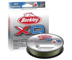 (0,12 €/m) Berkley X9 Braid cavo intrecciato a 9 posizioni 150 m/300 m lenza ...
