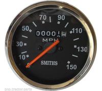 0-150 MPH Per Triumph Norton BSA Smiths Replica Speedometro BC BH