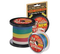 (0,16 €/m) WFT NEW KG Strong 150 m-600 m lenza da pesca intrecciata 0,08...