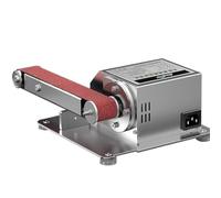 0-180 gradi mini macchina per la frantumazione di utensili per affilare levigatrice fai da te con 10 pezzi cinture 180 W/270 W/360 W per la fabbrica(370w)