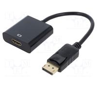 0,1m Riduttore DisplayPort spina,HDMI presa DisplayPort 1.1