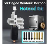 0.2/0.4/0.6/0.8mm Hotend Per Centauri Carbonio Assemblato Estrusore Hotend Kit Per Elegoo centauri ugello in carbonio Riscaldatore In Ceramica