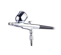 0.2 / .3 .5mm Feed Gravity Dual Action Azione Airbrush Pennello Air Penny Spray Gun Kit Tattoo Nail Tool Set Beauty Inkjet Car Repair Soffiaggio comodo(0.2mm Nozzle)