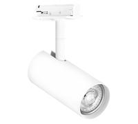 LEDVANCE TRACKLIGHT Spot Cylinder faretto a binario, bianco, con attacco GU10, compatibile con lampada normale o smart, design stile loft, protezione IP20