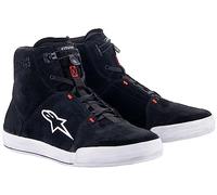 Scarpe moto Alpinestars CHROME Nero Grigio freddo Rosso fluo 11.5