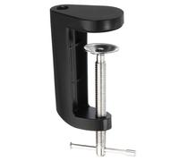 0.27"/M10 Filettatura Foro Scrivania Tavolo Montaggio Morsetto,C Forma,Nero
