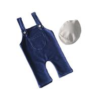 0-2m Per Bambini Vestiti Fotografici Tutela Berretto Da Cappello Fotografia Set Costumi Abbigliamento Fotografico