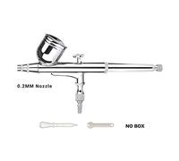 0. 2mm. Feed Gravity Dual-Action Airbrush Kit Airbrush Trigger Spray Pistola Spruzzatore for trucco Art Craft Model Paint Spraying Hobby Brush,Offre risultati professionali(136 0.2MM Basic)