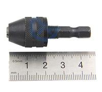 0,3-3,6 mm 0,3-6,5 mm 0,6-8 mm Mandrini autoserranti Convertitore adattatore a cambio rapido con codolo esagonale da 1/4 di pollice, confezione da 2 (Size : 0.3-3.6mm Black)