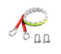 0/3/5/10 Ton 300CM Cavo di traino for auto Cavo di traino for fune Strap Snatch Car Trailer Cavo di trazione Cinghia for fuoristrada Ganci Verricello for camion(3T)