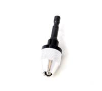 0,3-6,5 mm manico esagonale a cambio rapido a tre ganasce autocentrante mandrino elicoidale 0,3-3,6 mm Set di utensili elettrici per rettifica (0,3-6,5 mm bianco)