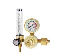 0-30Mpa Regolatore di Argon CO2 Mig Tig Misuratore Portata del Gas Saldatura Riduttore Calibro(Red)