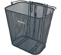 0.338.275/1 Basil Cestino per Bicicletta Posteriore Cardiff Nero Filo 24x33x33