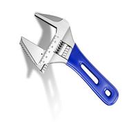 0-36mm Regolabile Rubinetto Chiave Strumento Mano Bagno Lavello Riparazione Assemblaggio Maniglia Corta Strumento Bagno