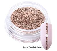 0.4 mm 3D micro perline in acciaio colore misto charms Stud manicure nail art decorazioni mini Small caviale di nail Tool