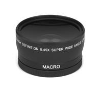 0.45x - 58mm HD Vero Vetro di Marca Ottica Grandangolo Macro Intento Lente