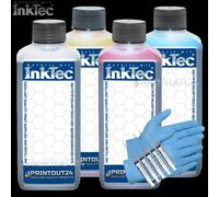 0,4L Inktec Inchiostro Ciss Ricarica per Epson Expression-Home XP5100 XP5105