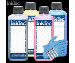 0,4L Inktec Sublimation Ricarica Inchiostro Ciss Set 502XL T502XL E502XL