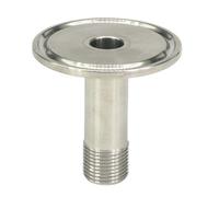 0.5" 0.75" 1.5" 2" 2.5" 3" Tri Clamp Ferrule O/D 25.4mm-106mm x1/8"- 3" BSPT Male 304 Stainless Pipe Fitting(K34mm(0.75 inch TC),1")