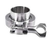 0.5" 1.5" 2" 3" 4" 5" 6" 8" 10" Tri Clamp Set SUS 304 Stainless Assembly Weld Ferrule Pipe Fitting (SUS304 PTFE,80mm K106)