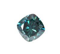 0,5 - 3,0 carati sciolto Moissanite pietra in forme ovali di pera o cuore che supera il tester del diamante per la creazione di gioielli fini, 1.5ct, Moissanite