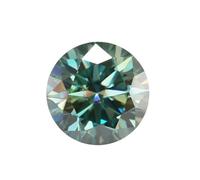 0,5 - 3,0 carati sciolto Moissanite pietra in forme ovali di pera o cuore che supera il tester del diamante per la creazione di gioielli fini, 2.0ct, Moissanite
