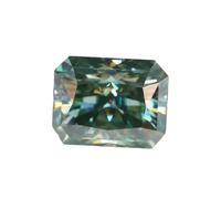 0,5 - 3,0 carati sciolto Moissanite pietra in forme ovali di pera o cuore che supera il tester del diamante per la creazione di gioielli fini, 0.5ct, Moissanite