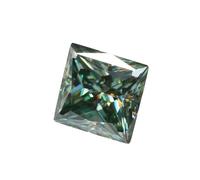 0,5 - 3,0 carati sciolto Moissanite pietra in forme ovali di pera o cuore che supera il tester del diamante per la creazione di gioielli fini, 2.0ct, Moissanite
