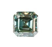 0,5 - 3,0 carati sciolto Moissanite pietra in forme ovali di pera o cuore che supera il tester del diamante per la creazione di gioielli fini, 2.5ct, Moissanite