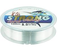 0,5 mm/100 m Filo di pesca monofilamento in nylon trasparente,Filo di pesca monofilo,Linea di pesca in nylon solido,per trota,carpa,pesce,lucioperca o decorazioni sospese