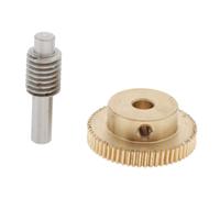 0,5 Modulo Di Ingranaggio A Vite In Ottone Foro A 60 Fori Da 5 Mm E Albero