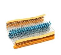 0.5 watt resistor Metal film resistance kit,1/2W 1% DIY electronic set of resistors Assorted package 56 ohm 390 ohm 3.3K 4.7K CZAOINCU(0.1ohm-750ohm 300pcs)