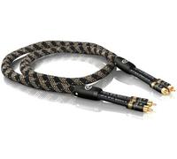 0,50m viablue NF-S1 Argento Quattro Rca Stereo Rca Cavo Rca 0,5m (1Stk)