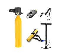 0.5L Nuova Mini Bombola Di Ossigeno For Immersioni Subacquee For L'insegnamento Dell'attrezzatura Subacquea For Respirare Bombole,Esplorazione Subacquea(Yellow)