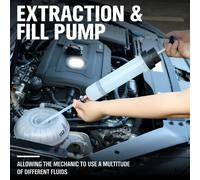 0.5L OilFluid Estrattore di Riempimento Cambio di Olio Siringa Bottiglia di Trasferimento Pompa di Estrazione di Carburante Automotive Utensile Manuale Pompa Estrattore di Olio