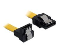 DeLock - 2 cavi SATA 6 Gb/s, 50 cm, colore: Giallo