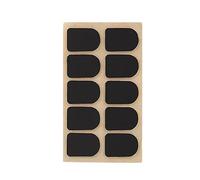 0.5mm/0.8mm10pcs Cuscini Per Bocchino Per Clarinetto Toppe Per Bocchino Cuscinetti Per Bocchino Per Clarinetto Cuscini Per Cuscino Per Testa Di Clarinetto (Color : Bk 0.5mm)