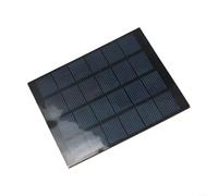 0 5W 6V Caricatore del pannello solare all'aperto, conversione efficiente dell'energia per la ricarica rapida durante le avventure (1pc)