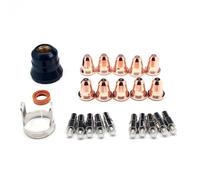 0.6 .8 .9 S45 IPT 40 60 IPT40 IPT60 IPT-40 IPT-60 Kit di elettrodi for torcia da taglio al plasma, distanziatore, ugello e punta(0.8mm 30A)