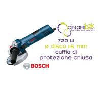 0.601.388.107 GWS 7-115 SMERIGLIATRICE ANGOLARE IN VALIGETTA BOSCH