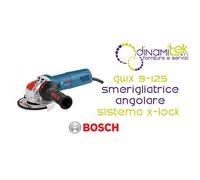 Bosch GWX 9-125 S Professional X-LOCK nel cartone