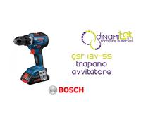 0.601.9H5.200 GSR 18V-55 TRAPANO AVVITATORE A BATTERIA BOSCH