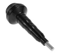 0.63" Parafango In Alluminio E Plastica Per Motocicletta 1 Pz Nero